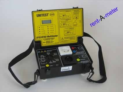 Mieten Sie ganz einfach: Beha UNITEST 8992  -  0701/0702  - Multitester  -  Profiversion. BEH 8992x0701